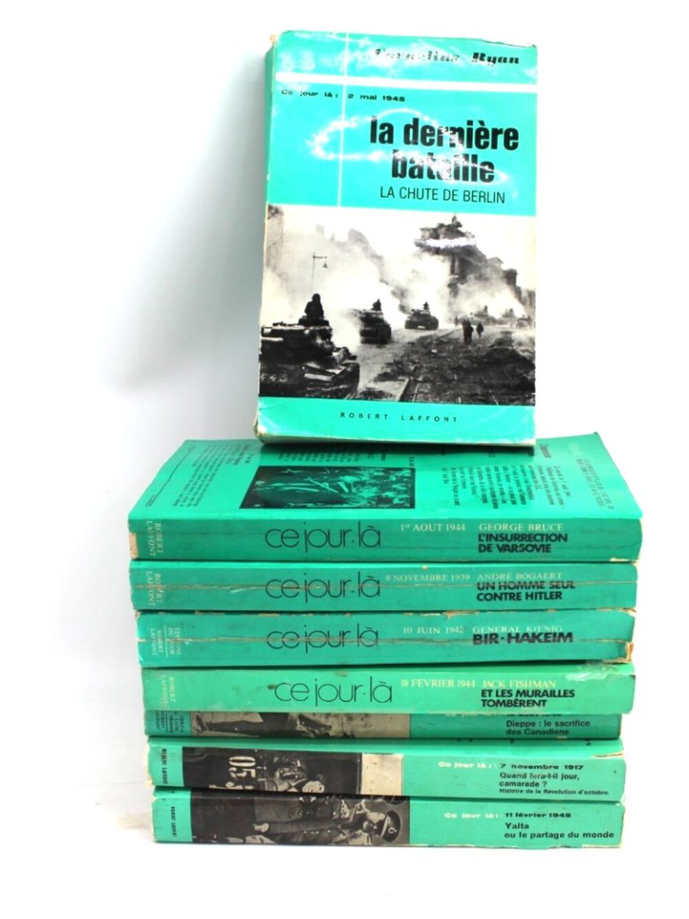 Lot 8 Livres Ce Jour-La Collection De Livres Historique Various Auteurs French